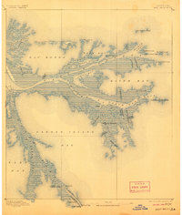 East Delta 1893 topographic map thumbnail