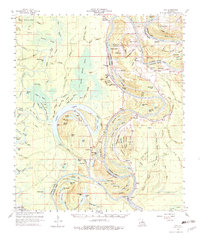 Eva 1960 topographic map thumbnail