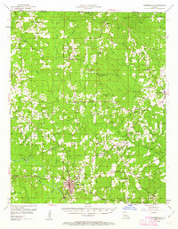 Farmerville 1952 topographic map thumbnail