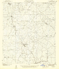 Florien 1942 topographic map thumbnail