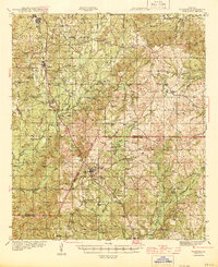 Florien 1944 topographic map thumbnail
