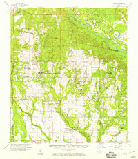 Folsom 1958 topographic map thumbnail