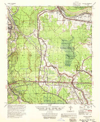 Fordoche 1955 topographic map thumbnail