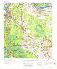 Fordoche 1970 topographic map thumbnail
