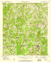 Gibsland 1949 topographic map thumbnail