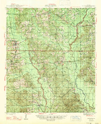 Goldonna 1947 topographic map thumbnail