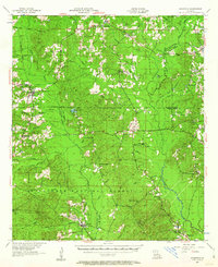 Goldonna 1957 topographic map thumbnail