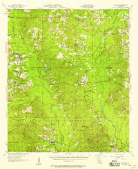 Goldonna 1957 topographic map thumbnail