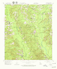 Goldonna 1957 topographic map thumbnail