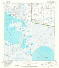 Grand Lake East topographic map thumbnail