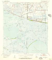 Grand Lake East 1955 topographic map thumbnail