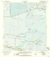 Grand Lake West 1955 topographic map thumbnail
