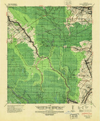 Grosse Tete 1940 topographic map thumbnail