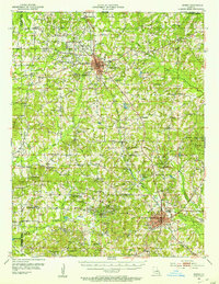 Homer 1952 topographic map thumbnail