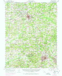 Homer 1952 topographic map thumbnail