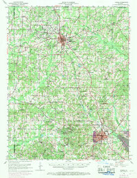 Homer 1952 topographic map thumbnail