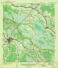 Houma 1941 topographic map thumbnail