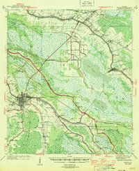 Houma 1944 topographic map thumbnail