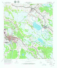 Houma 1963 topographic map thumbnail