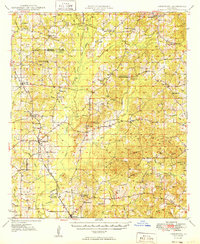 Jamestown 1949 topographic map thumbnail