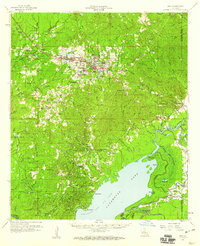 Jena 1958 topographic map thumbnail