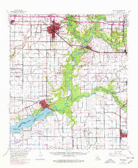 Jennings 1955 topographic map thumbnail