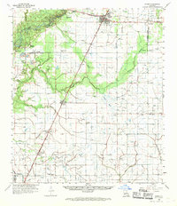 Kinder 1959 topographic map thumbnail