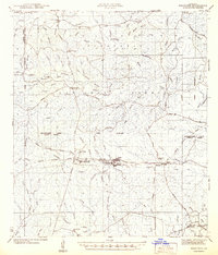 Kisatchie 1942 topographic map thumbnail
