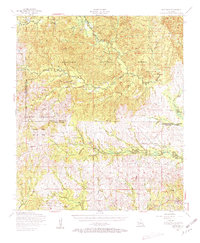 Kisatchie 1954 topographic map thumbnail