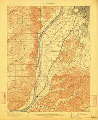 Kosmosdale 1912 topographic map thumbnail