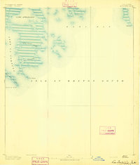 La Fortuna 1893 topographic map thumbnail
