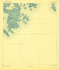 La Fortuna 1893 topographic map thumbnail