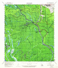 Lake Chicot 1959 topographic map thumbnail