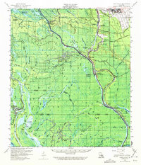 Lake Chicot 1959 topographic map thumbnail