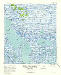 Lake Decade topographic map thumbnail