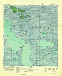 Lake Decade 1932 topographic map thumbnail