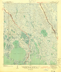 Lake Felicity 1941 topographic map thumbnail