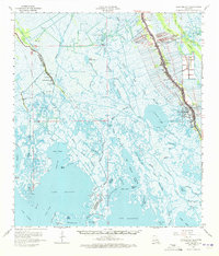 Lake Felicity 1964 topographic map thumbnail