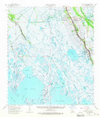 Lake Felicity 1964 topographic map thumbnail