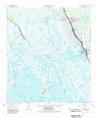Lake Felicity 1964 topographic map thumbnail