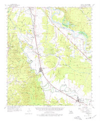 Lecompte 1957 topographic map thumbnail