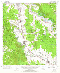 Lecompte 1957 topographic map thumbnail