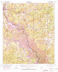 Logansport 1956 topographic map thumbnail