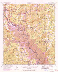 Logansport 1956 topographic map thumbnail