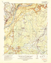 Lorman topographic map thumbnail