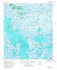 Lost Lake 1957 topographic map thumbnail