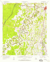 Mangham 1957 topographic map thumbnail