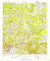 Mansfield 1945 topographic map thumbnail
