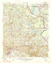 Mansfield 1947 topographic map thumbnail