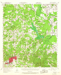 Mansfield 1957 topographic map thumbnail